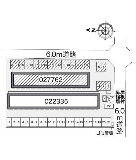 ウィル55(27762)の駐車配置図