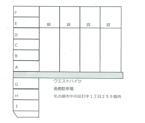 P102の駐車配置図