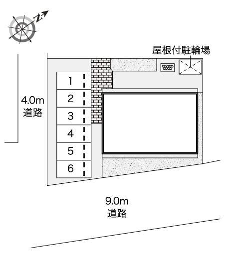 シャングリラ(46042)の駐車配置図