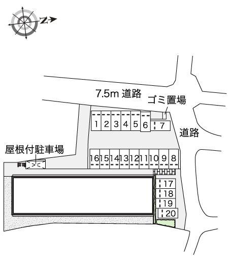 sora(44671)の駐車配置図