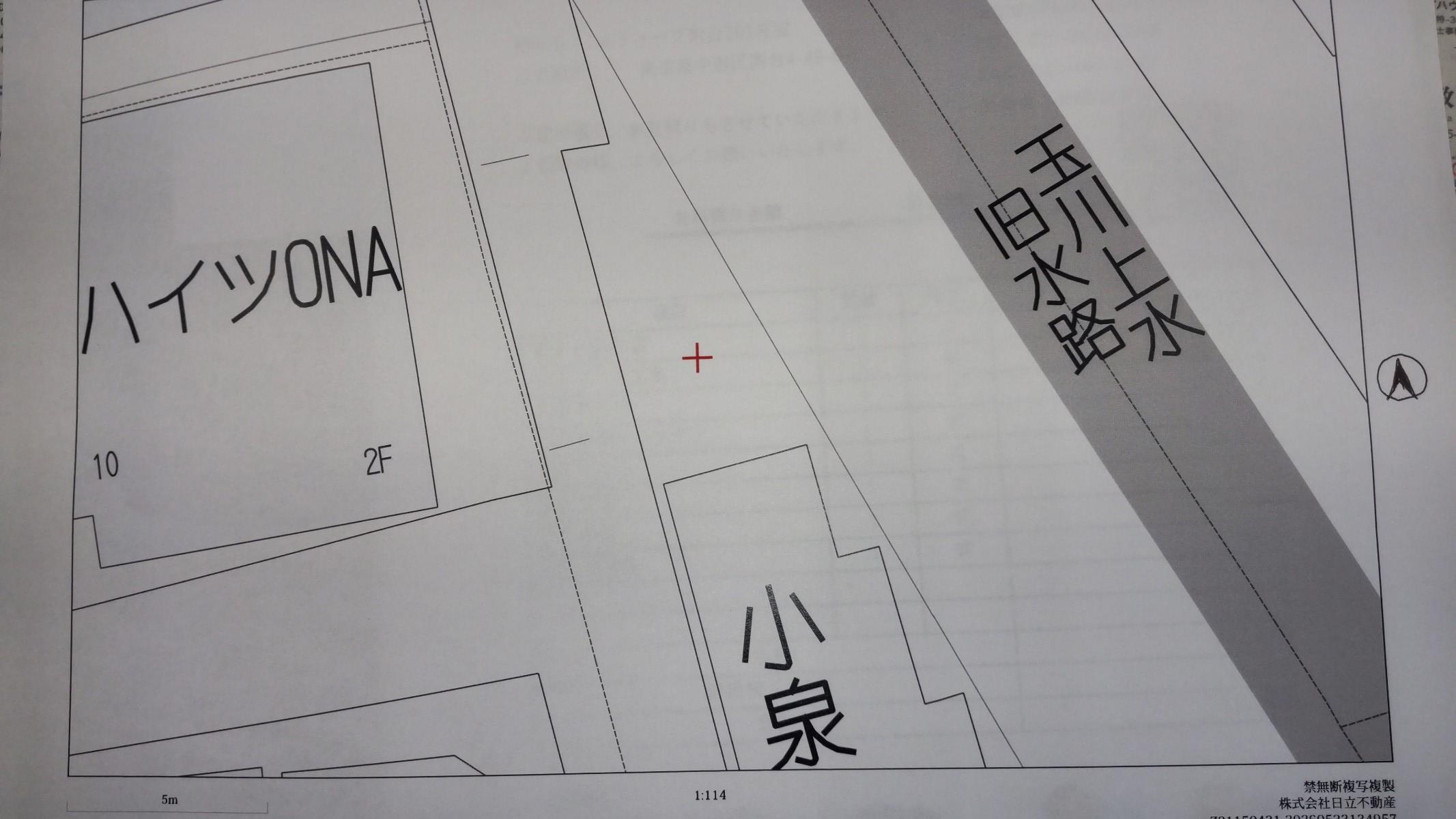 小泉様駐車場の駐車配置図