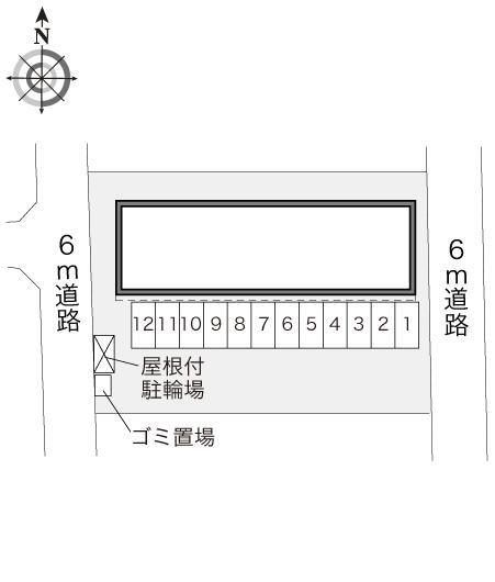 イーウエルI(13616)の駐車配置図