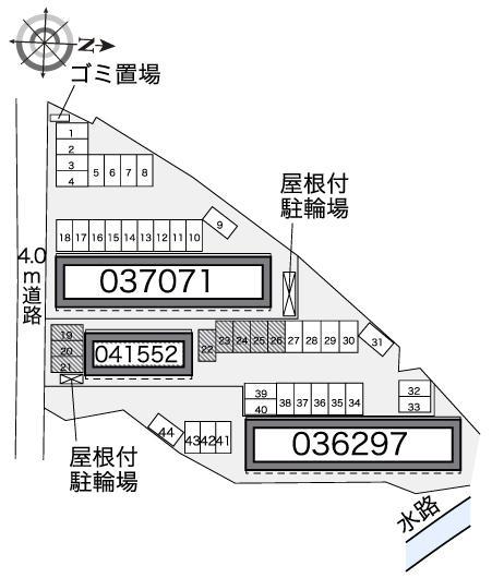 さくらやⅣ(41552)の駐車配置図