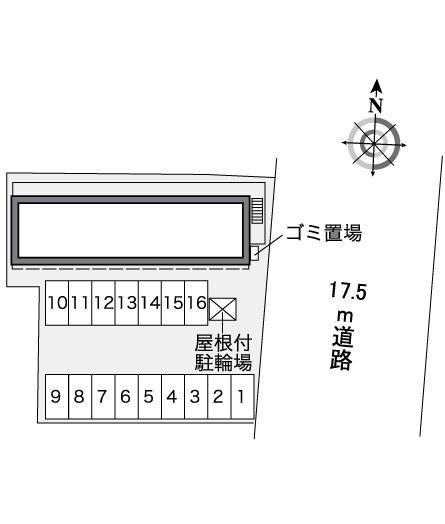 トゥロイメ2(37427)の駐車配置図
