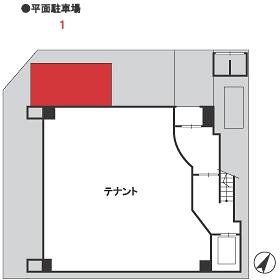 プラセール高砂の駐車配置図
