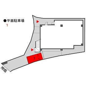 シャトレ警固3の駐車配置図