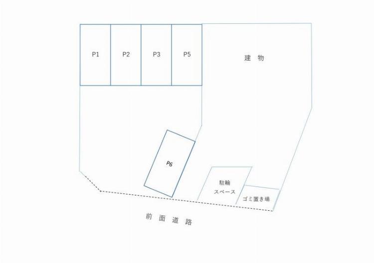 プチセントリーフの駐車配置図