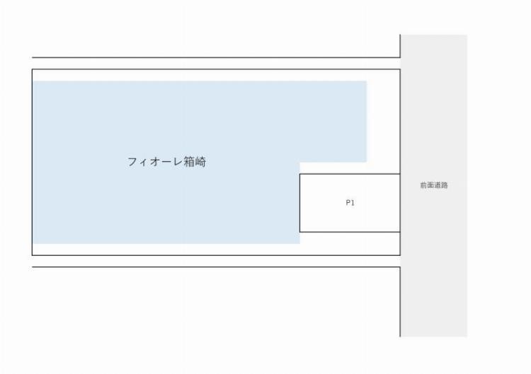 フィオーレ箱崎の駐車配置図
