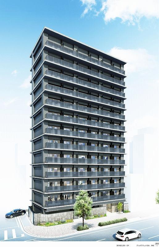 デュオフラッツ今池(管理終了)の外観・駐車場イメージ1枚目