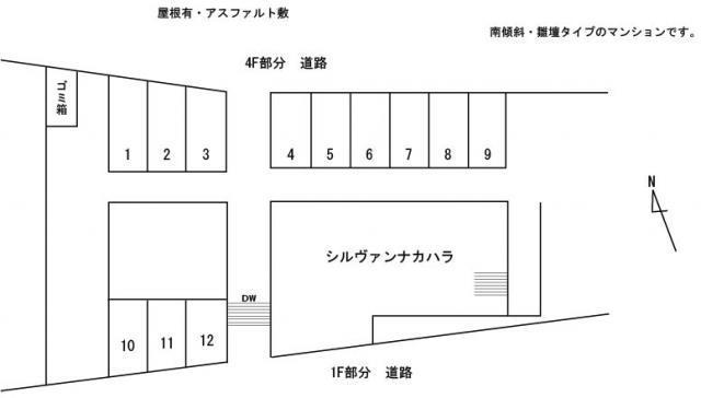 シルヴァン中原駐車場の外観・駐車場イメージ2枚目