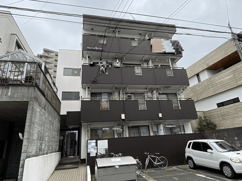 西新駅前駐車場(月極駐車場)|福岡県福岡市早良区西新3丁目4ー2紙与西新ビル(PK000068949)|屋根(不明)|平置き(舗装【あり ...