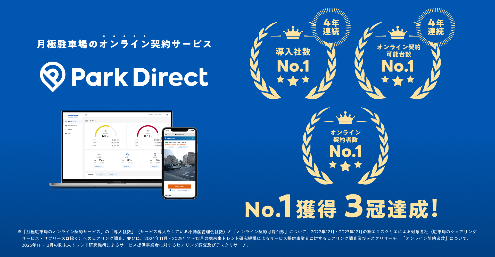 Park Direct（パークダイレクト）とはのイメージ